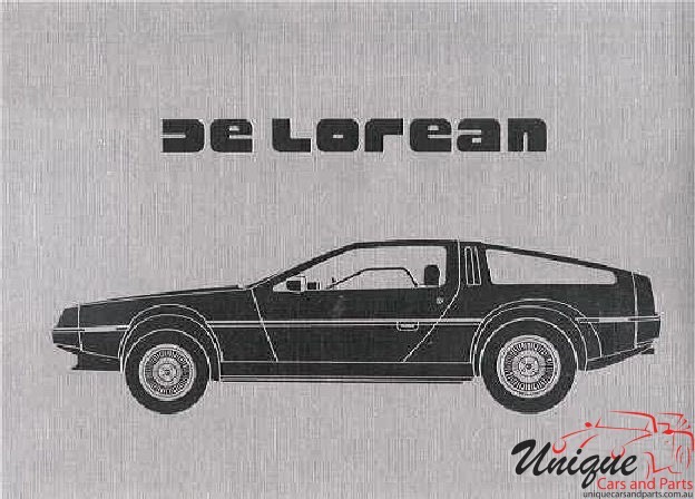 1981 DeLorean Brochure Page 17